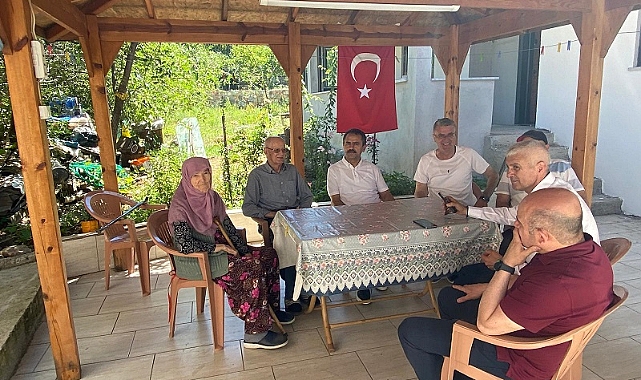 Vali Aktaş'tan şehit ailesine ziyaret