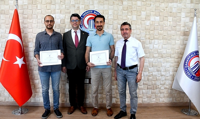 YBB Kalite Geliştirme Ödülleri Rektör Erenoğlu tarafından takdim edildi