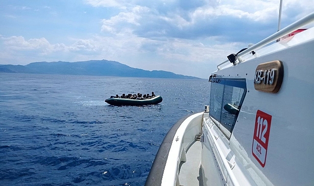 17 kaçak göçmen yakalandı