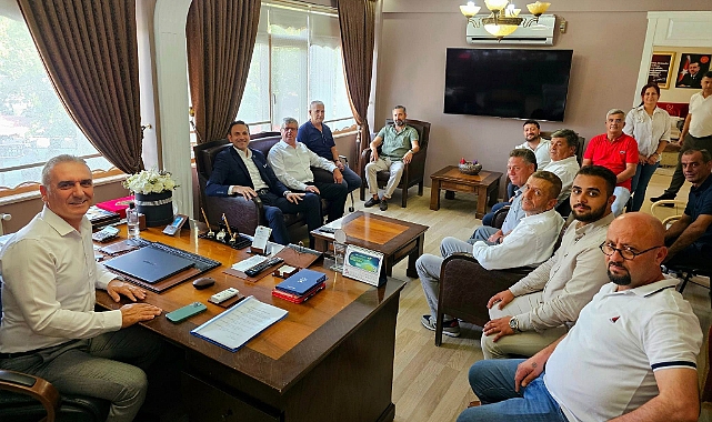 AK Parti'den Evreşe Belediyesi'ne ziyaret