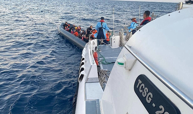 Ayvacık'ta kaçak göçmen operasyonu