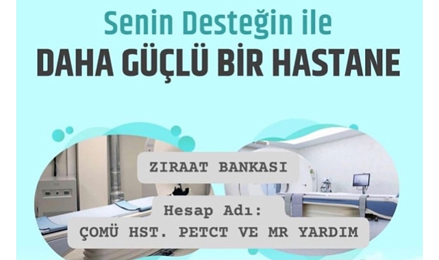 Başhekim Kiraz; ""Daha güçlü bir hastane için kampanyaya destek olabilirsiniz"