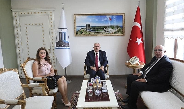 Başkan Deniz'den Vali Toraman'a ziyaret