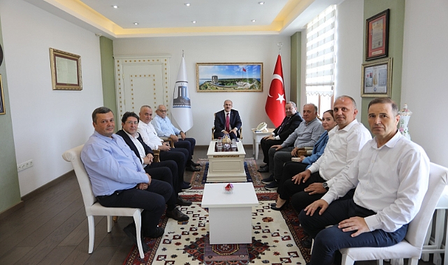 Başkan Doğan'dan Vali Toraman'a ziyaret: Gündem yatırımlar