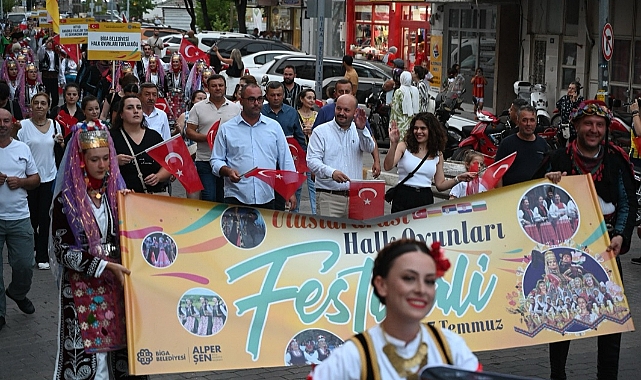 Biga'da festival başladı