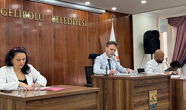 Gelibolu'da meclis olağanüstü toplandı