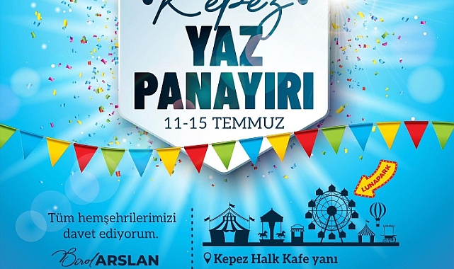 Kepez Belediyesi'nden Yaz Panayırı