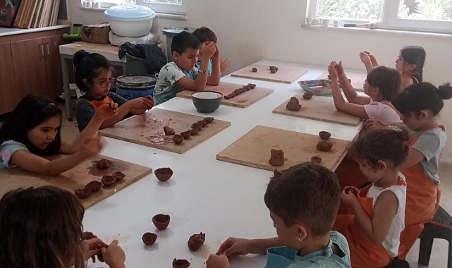 Kepez Belediyesi'nin Seramik Yaz Kursları başladı