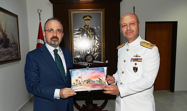 Turan, Çanakkale Boğaz Komutanlığında Kabotaj Bayramını kutladı