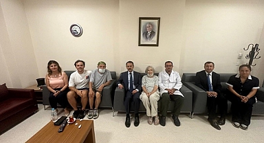 Vali Aktaş'tan geçmiş olsun ziyareti