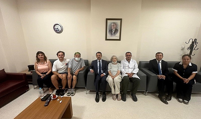 Vali Aktaş'tan geçmiş olsun ziyareti