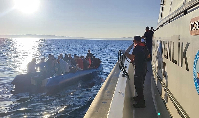 43 kaçak göçmen yakalandı