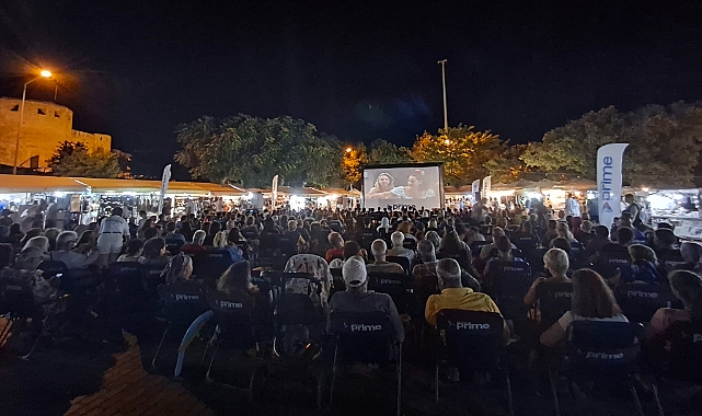 Bozcaada'da sinema keyfi