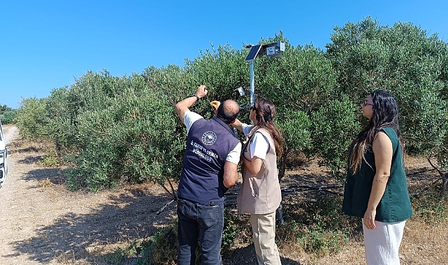 Çanakkale'de Dijital Kameralı Zararlı Takip Sistemlerinin sayısı 7'ye çıkarıldı