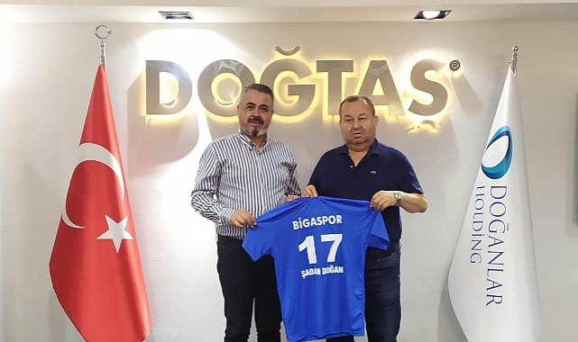 Doğan; "Her zaman Bigaspor'un yanındayız"