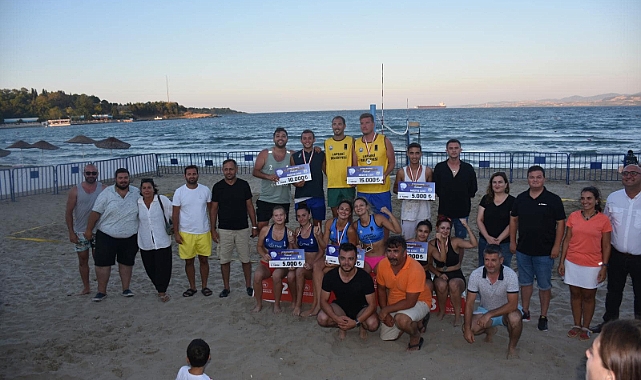 Plaj Voleybolu Festivali tamamlandı