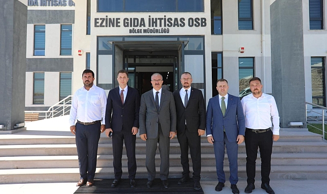 Vali Ömer Toraman Ezine OSB'de
