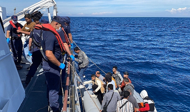 Ayvacık'ta göçmen operasyonu
