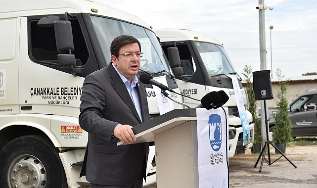 Başkan Erkek; "Yeşil bir Çanakkale yaratmak için el birliğiyle çalışacağız"