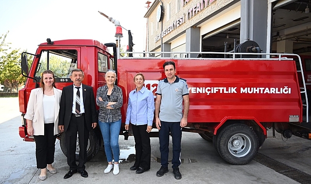 Biga Belediyesi'nden araç desteği
