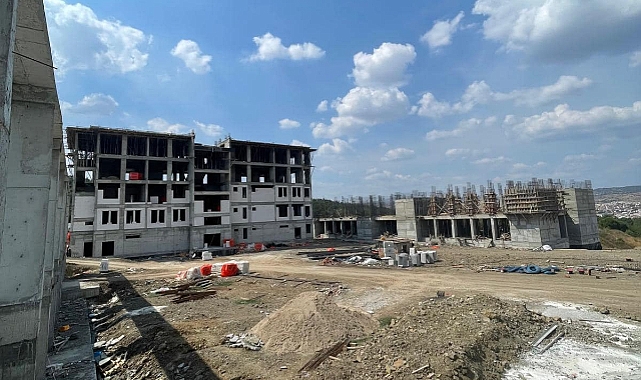Çan Fen Lisesi inşaatı sürüyor