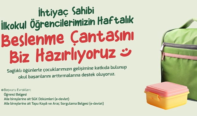 Çanakkale Belediyesinden çocuklara destek