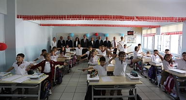 Çanakkale'de öğrenciler ders başı yaptı
