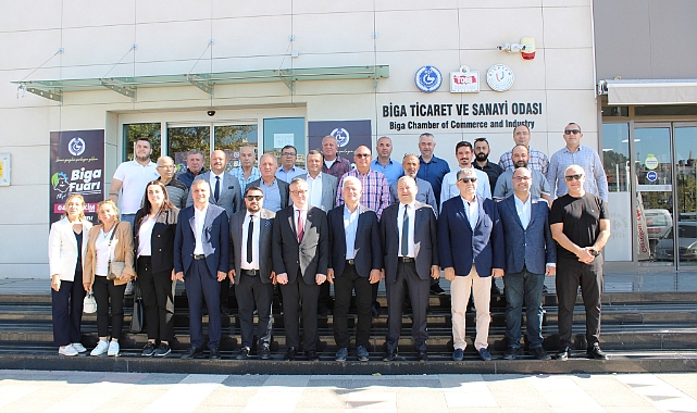 CHP heyetinden Biga TSO'ya ziyaret