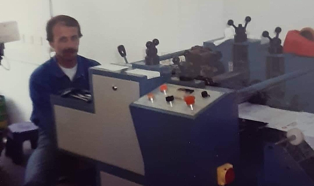 Emekli matbaacı kitap çıkarıyor