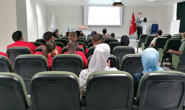 Hastane personeline eğitim verildi