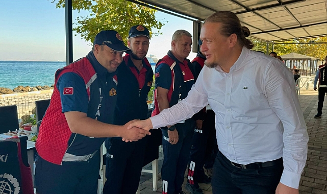 Lapseki'de İtfaiye Haftası kutlaması