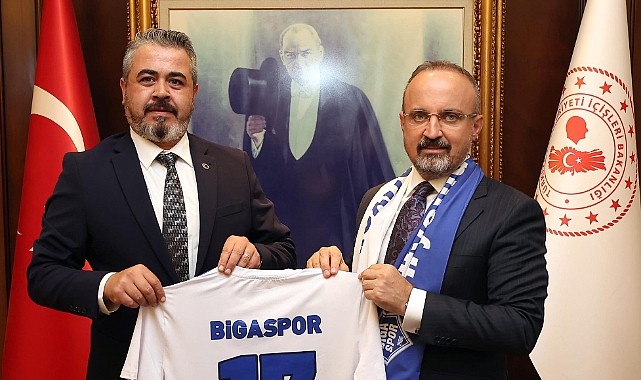 Şahin'den Turan'a ziyaret
