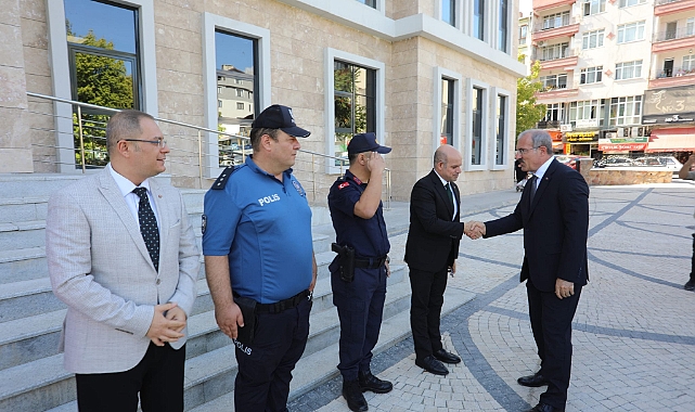 Vali Toraman'ın Çan ziyareti