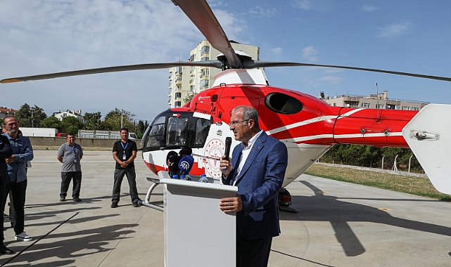 Ambulans helikopter göreve başladı