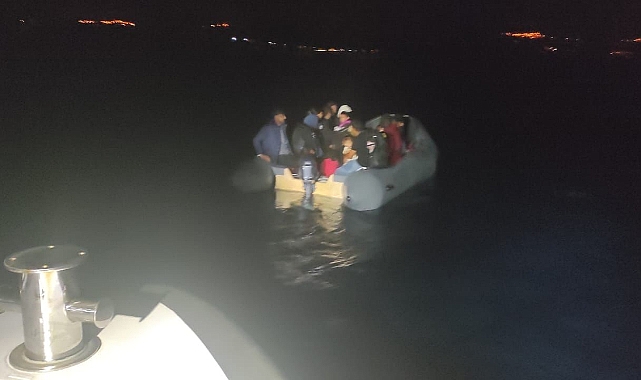 Ayvacık'ta göçmen operasyonu