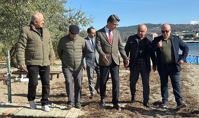 Çardak Kum Adası'nda çevre temizliği yapıldı