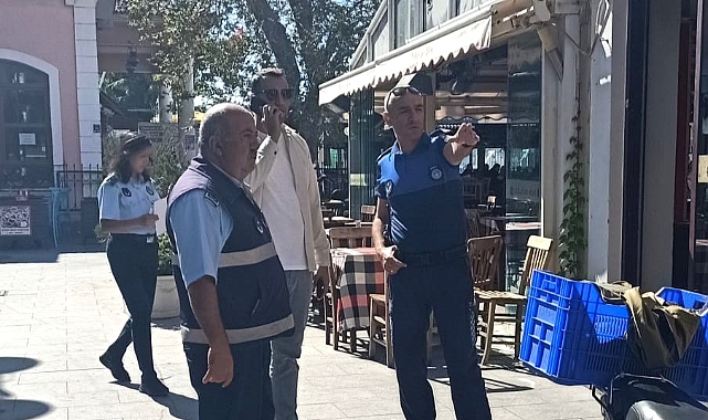 Çarşı Bölgesinde denetim