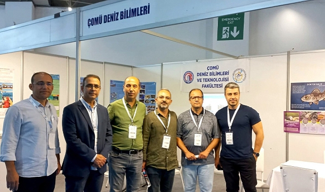 ÇOMÜ, Future Fish Eurasia Fuarı'nda yerini aldı