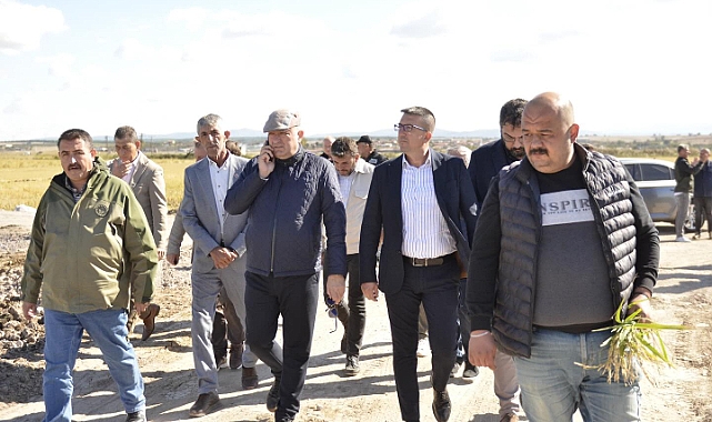 Gider; "Üreticimizin yanındayız"