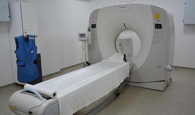 Gökçeada'da tomografi hizmeti