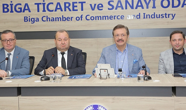 Rifat Hisarcıklıoğlu Biga'da açılışa katıldı