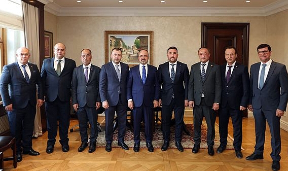 Turan; "Ezine projelerini konuştuk"