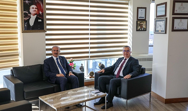 Vali Toraman'dan Başkan Arslan'a ziyaret