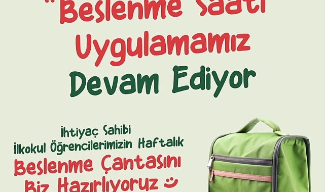 Beslenme Saati Uygulaması devam ediyor