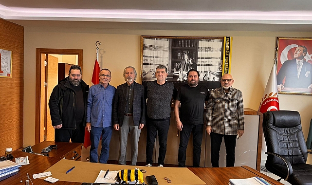 Gazetecilerden İl Genel Meclisi Başkanı'na ziyaret