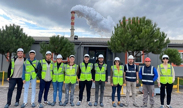 Geleceğin profesyonelleri enerji sektörünü yerinde öğreniyor