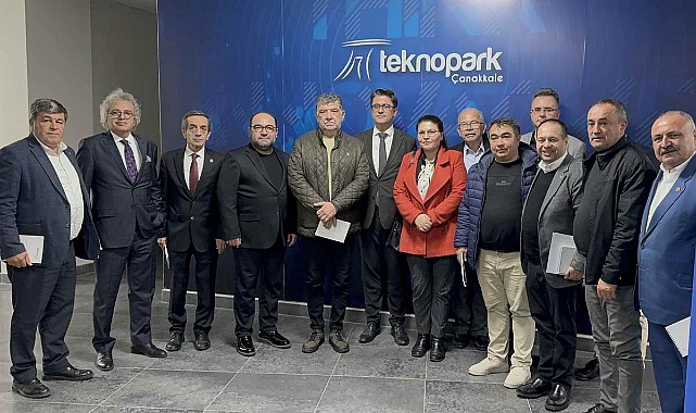 İl Genel Meclisi Üyeleri Çanakkale Teknopark'ı ziyaret etti