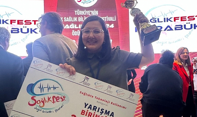 SağlıkFest 2024'te Türkiye 1.'si ÇOMÜ'lü