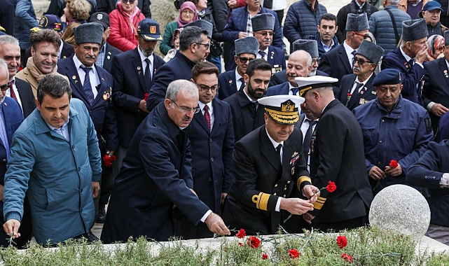 Şehitler anıldı