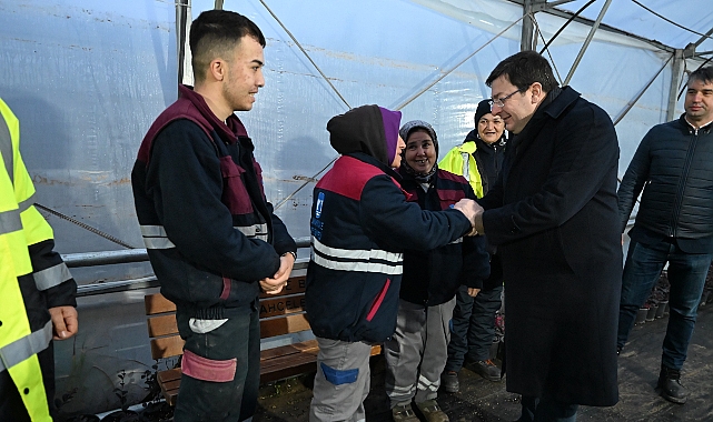 Başkan Erkek'ten Birim ziyaretleri